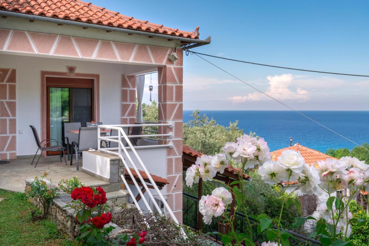 Gardenia Sea View Home Хорефто Екстер'єр фото